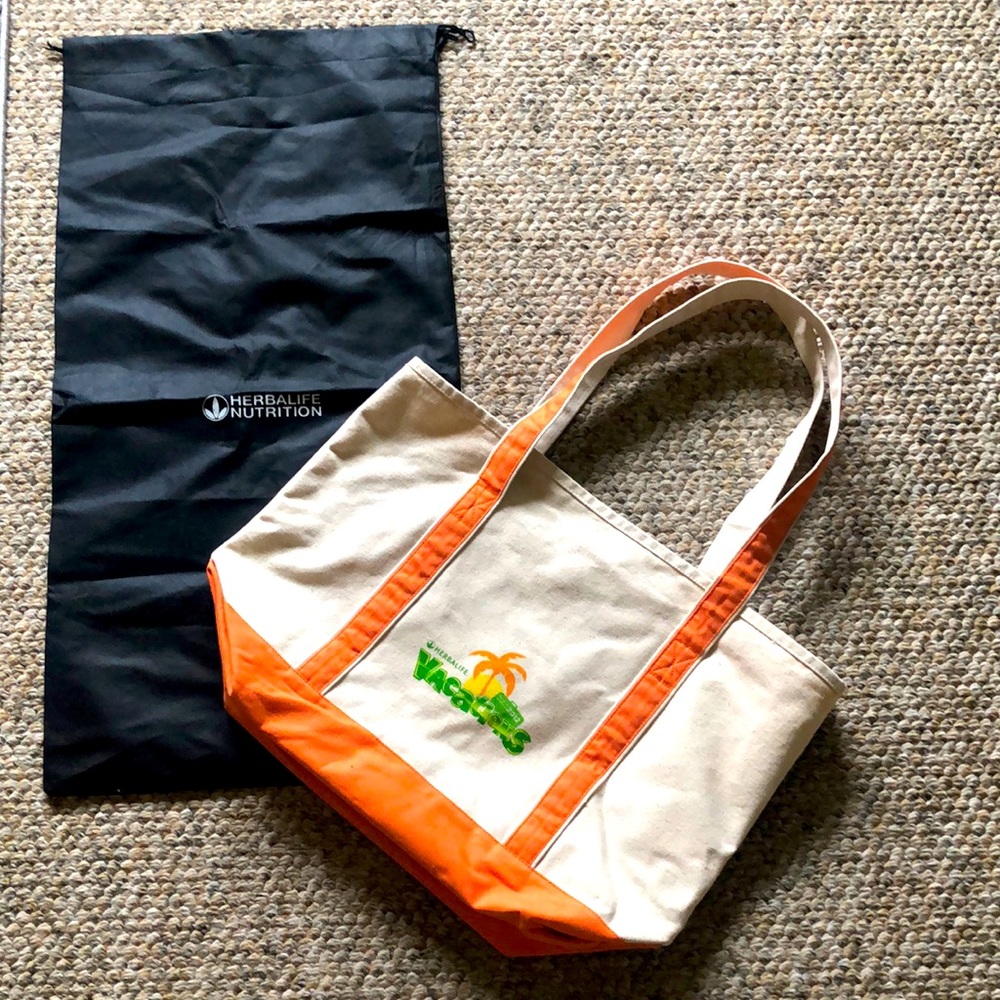 Herbalife Vacations beach bag tote and duster 🏝☀️